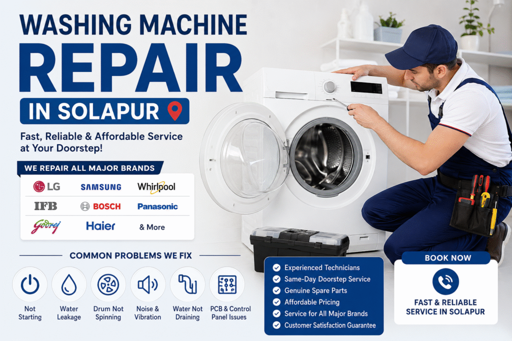 Washing Machine Repair in Solapur