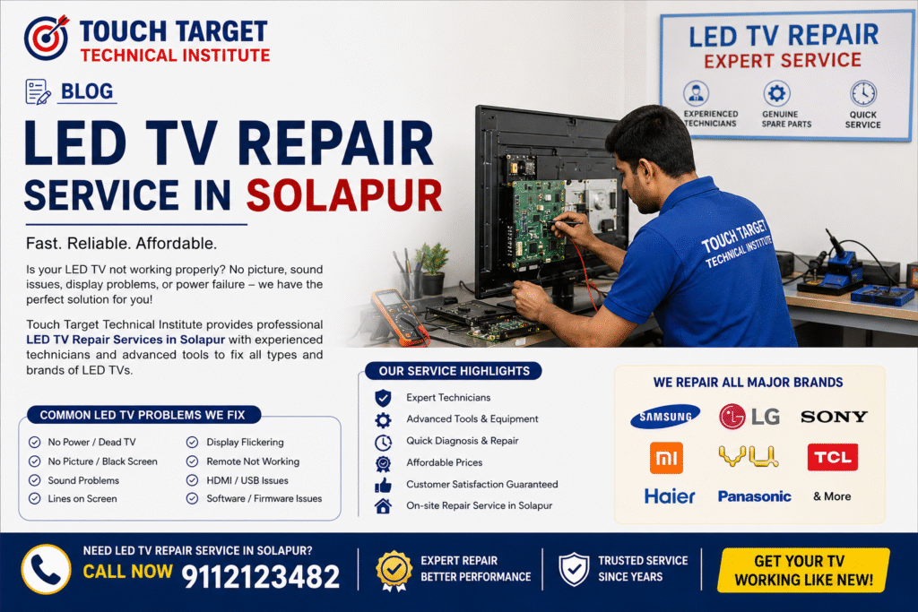 LED TV Repair Service in Solapur