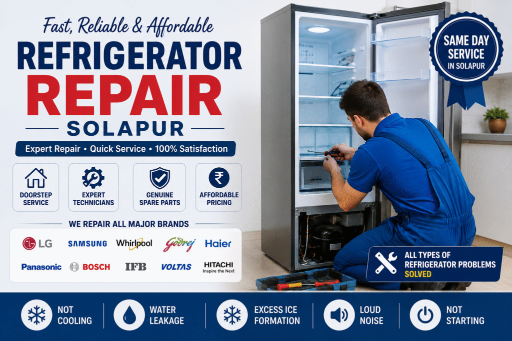 Refrigerator Repair Services in Solapur